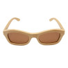 Gafas de sol de madera, hechas de bambu natural, cuadradas