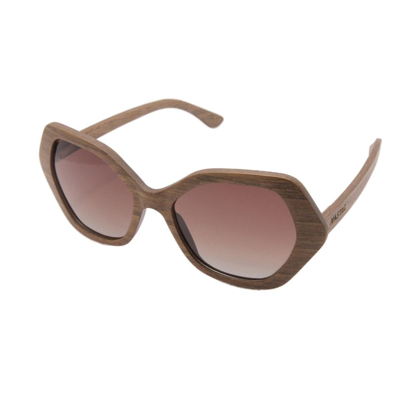 Gafas de sol de madera, hechas de madera laminada, estilo moderno