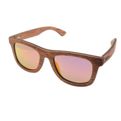 Gafas de sol de madera, hechas de madera maciza, estilo moderno